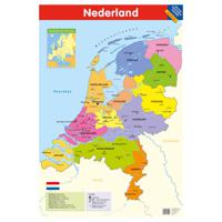 Deltas Educatieve poster Nederland - thumbnail