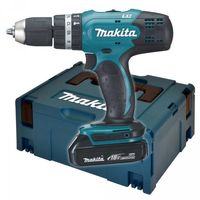 Makita DHP453RYJ 18 V Li-ion klopboormachine | 2 accu&apos;s - DHP453RYJ