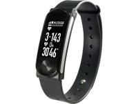 Swisstone SW 360 HR OLED Polsband activiteitentracker Zwart IPX7