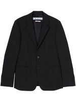 Off-White blazer Corporate à coupe slim - Noir