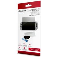 Nacon Screenprotector van gehard glas voor Switch 2 | Inclusief: reinigingsdoekje + 2 reinigingsdoekjes + 2 stofbeschermers
