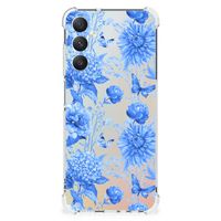 Case voor Samsung Galaxy A05s Flowers Blue