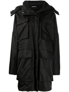 Goen.J parka à capuche - Noir