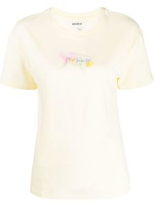 Musium Div. t-shirt en coton à imprimé graphique - Jaune