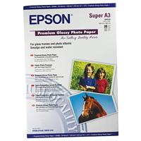 Epson Premium - Glanzend fotopapier - Super A3/B (329 x 483 mm) - 255 g/m2-20 vel(en)