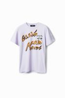 T-shirt met korte mouwen girls - BLUE - M