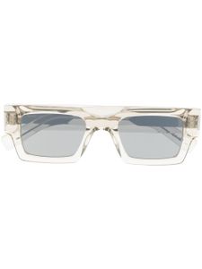 Saint Laurent lunettes de soleil teintées à monture carrée - Tons neutres