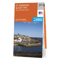 Wandelkaart - Topografische kaart 371 OS Explorer Map St-Andrews, East