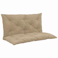 vidaXL Kussen voor schommelstoel 100 cm stof beige
