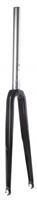 TOM voorvork vast 28 inch 1 1/8 inch carbon zwart