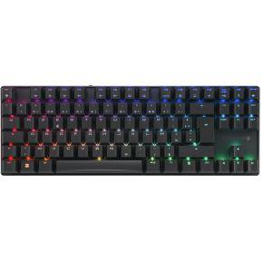 CHERRY MX 8.2 TKL Wireless RGB toetsenbord Gamen RF-draadloos + Bluetooth AZERTY Frans Zwart