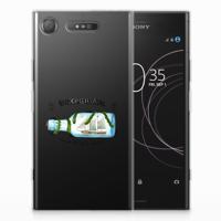 Sony Xperia XZ1 Telefoonhoesje met Naam Boho Bottle