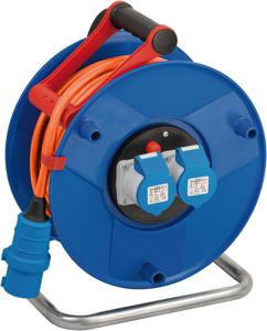 Brennenstuhl 1182760100 power uitbreiding 25 m 2 AC-uitgang(en) Buiten Blauw, Oranje