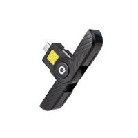 TOOQ TQR-3011B Chipkaartlezer, elektronische DNI, USB-C, kleur: zwart