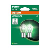 OSRAM ULTRA LIFE, P21W, Dubbele Blister, (2 lampen)