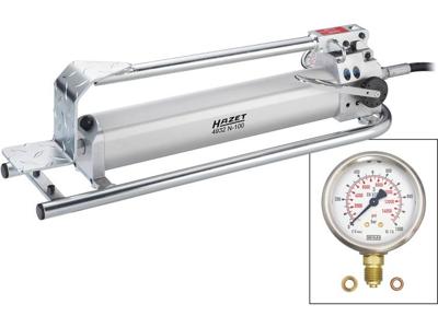 Hazet 4932N-100 Hydraulische tweetraps voetpomp, mechanisch