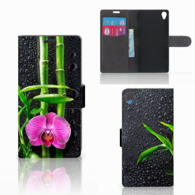 Sony Xperia Z3 Hoesje Orchidee Sony Xperia Z3 Hoesje Orchidee