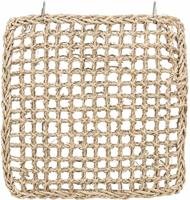 TRIXIE Vogel kooi-accessoires voor bijvoorbeeld grote parkieten, parkieten, zeegrasmat, 30 × 30 cm - 58721
