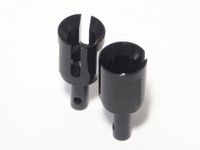 HPI - Diff shaft 14 x 34mm (black/2pcs) (86064) - thumbnail