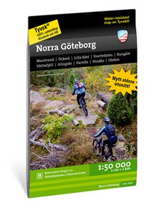 Wandelkaart - Fietskaart Terrängkartor Norra Göteborg - westkust Zwede