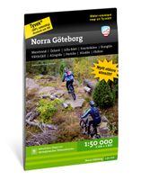 Wandelkaart - Fietskaart Terrängkartor Norra Göteborg - westkust Zwede - thumbnail