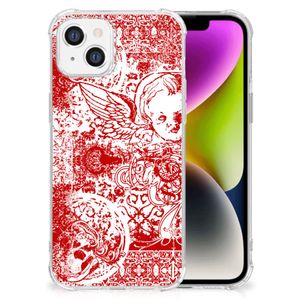 Extreme Case iPhone 14 Angel Skull Rood