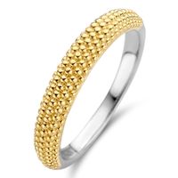 TI SENTO-Milano 12276SY Ring Bolletjes zilver goud- en zilverkleurig - thumbnail