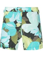 TOM FORD short de bain à fleurs - Vert - thumbnail