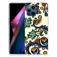 Siliconen Hoesje OPPO Find X3 | X3 Pro Barok Flower - thumbnail