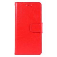 Shop4 - LG K50s Hoesje - Wallet Case Business Rood
