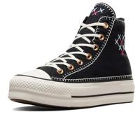 Converse Chuck Taylor All Star Platform Lift Crafted Stitching A08731C, Zwart Goud, 40 EU