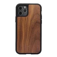 Woodcessories - Case compatibel met iPhone 11 Pro Max houten - EcoBump Case (Walnoot)