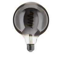 Lampen rookglas G125 smoke modern spiraal 4W 125mm - thumbnail