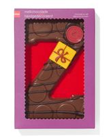 HEMA Handgedecoreerde Chocoladeletter Melk Z 200gram