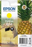 Epson inktcartridge 604, 130 pagina&apos;s, OEM C13T10G44010, geel