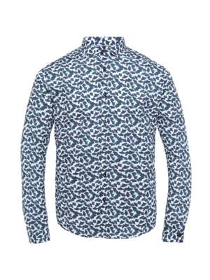 Cast Iron Cast Iron Long Sleeve Shirt Print on Poplin