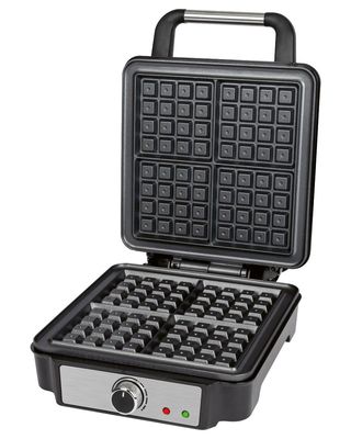 ProfiCook PC-WA 1241 4 wafel(s) 1200 W Zwart, Roestvrijstaal