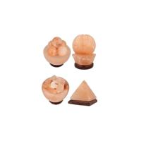 Zoutsteen Vormlampen (4 stuks)