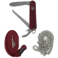 Victorinox 0.2373.T 0.2373.T Zwitsers zakmes Aantal functies 9 Rood (transparant) - thumbnail