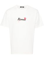 BARROW t-shirt en coton à imprimé graphique - Blanc - thumbnail