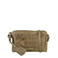 Burkely Croco Caia Minibag Schoudertas Green