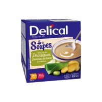 Delical Soep Prei, Aardappelen en Room 4x200ml - thumbnail