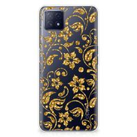 OPPO A53 5G | OPPO A73 5G TPU Case Gouden Bloemen - thumbnail