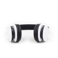 Gembird BHP-BER-W hoofdtelefoon/headset Draadloos Hoofdband Oproepen/muziek Bluetooth Wit - thumbnail