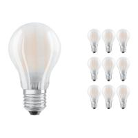 Voordeelpak 10x Ledvance CLASSIC LED E27 Peer Filament Mat 6.5W 806lm - 840 Koel Wit | Vervangt 60W