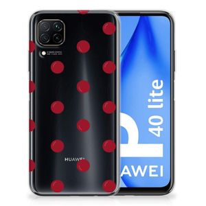 Huawei P40 Lite Siliconen Case Cherries