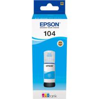 Epson C13T00P240 104 EcoTank Navulinkt Origineel Epson Cyaan 65 ml - thumbnail