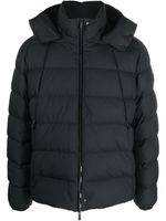 Moncler funnel-neck padded down jacket - Noir