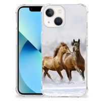 iPhone 13 mini Case Anti-shock Paarden - thumbnail