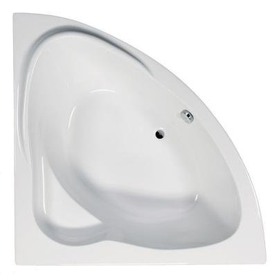 Badstuber Jamaica ligbad voor hoek 150x150cm wit